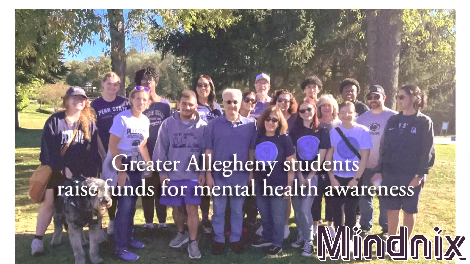 Penn State Greater Allegheny Students Support National Mental Health Awareness Through Fundraising Walk
